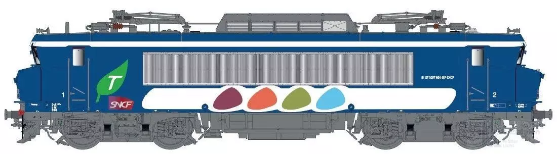 LS Models 10955S - E-Lok BB 7613 SNCF Ep.V-VI Transilien H0/WS Sound