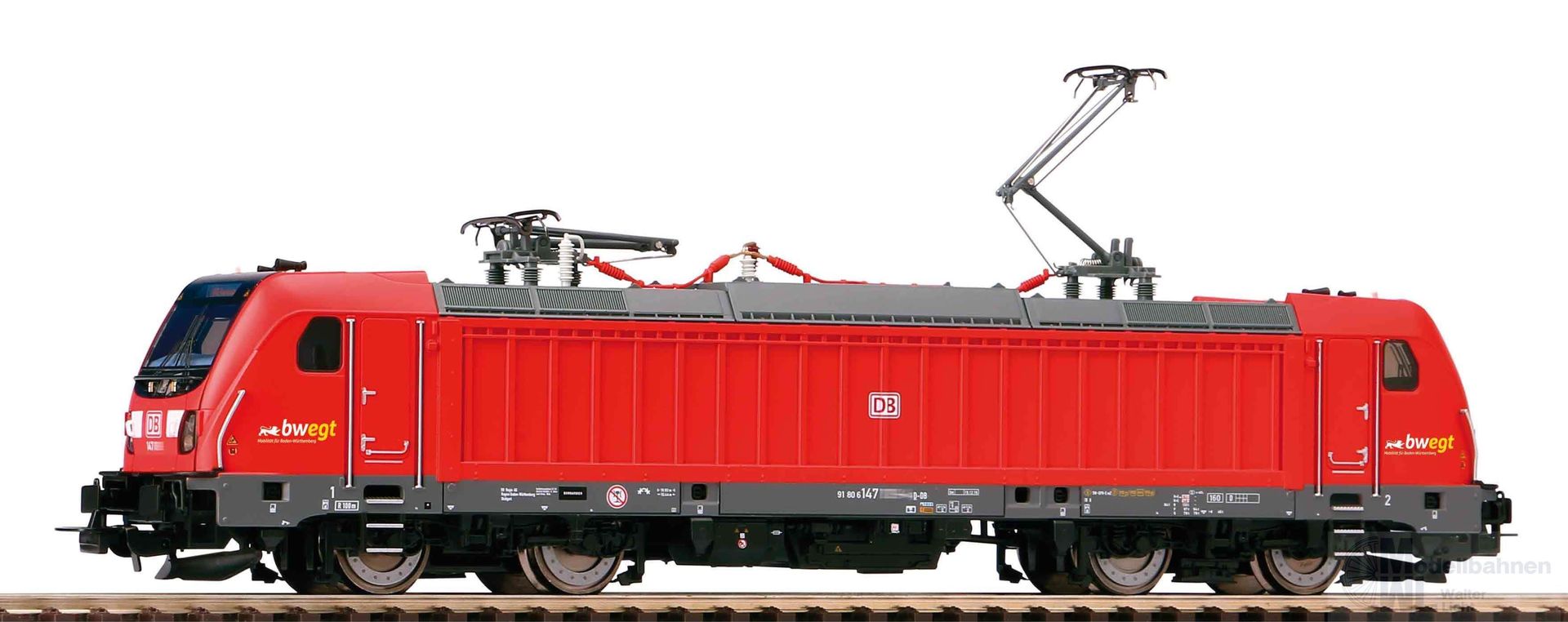 Piko 51976 - E-Lok BR 147 DB Ep.VI bwegt H0/WS Sound
