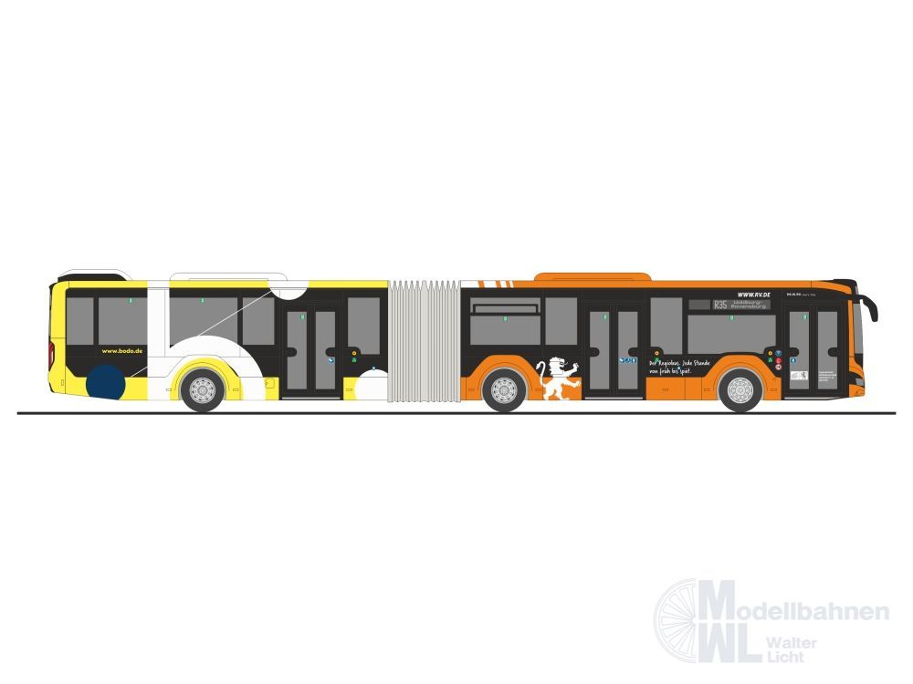 Rietze 75887 - MAN Lion´s City 18´18 Bodensee-Oberschwaben Verkehrs GmbH H0 1:87