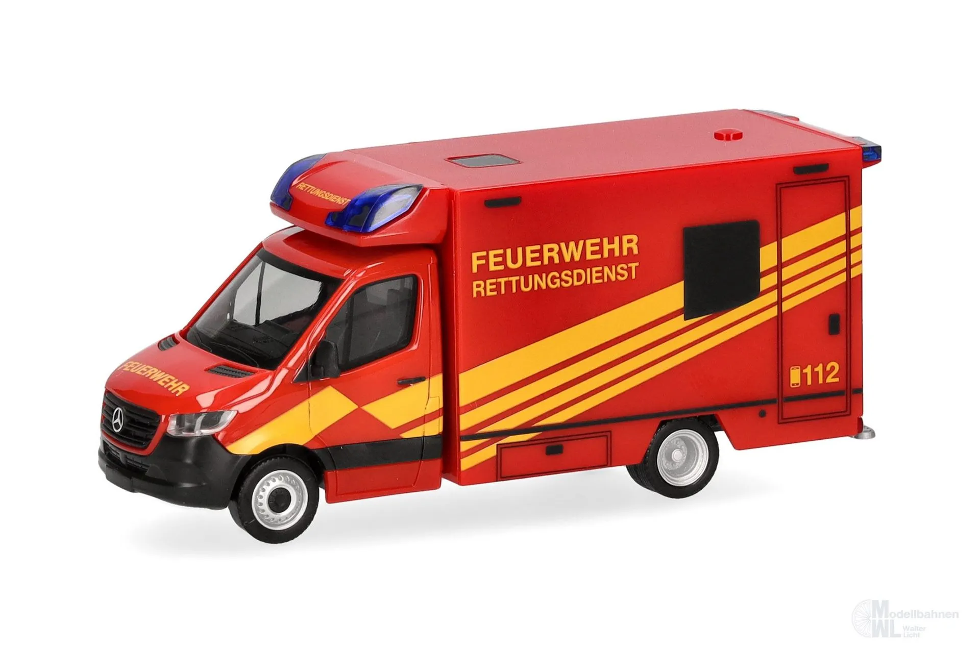 Herpa 098755 - Mercedes-Benz Sprinter 18 Fahrtec RTW FW H0 1:87