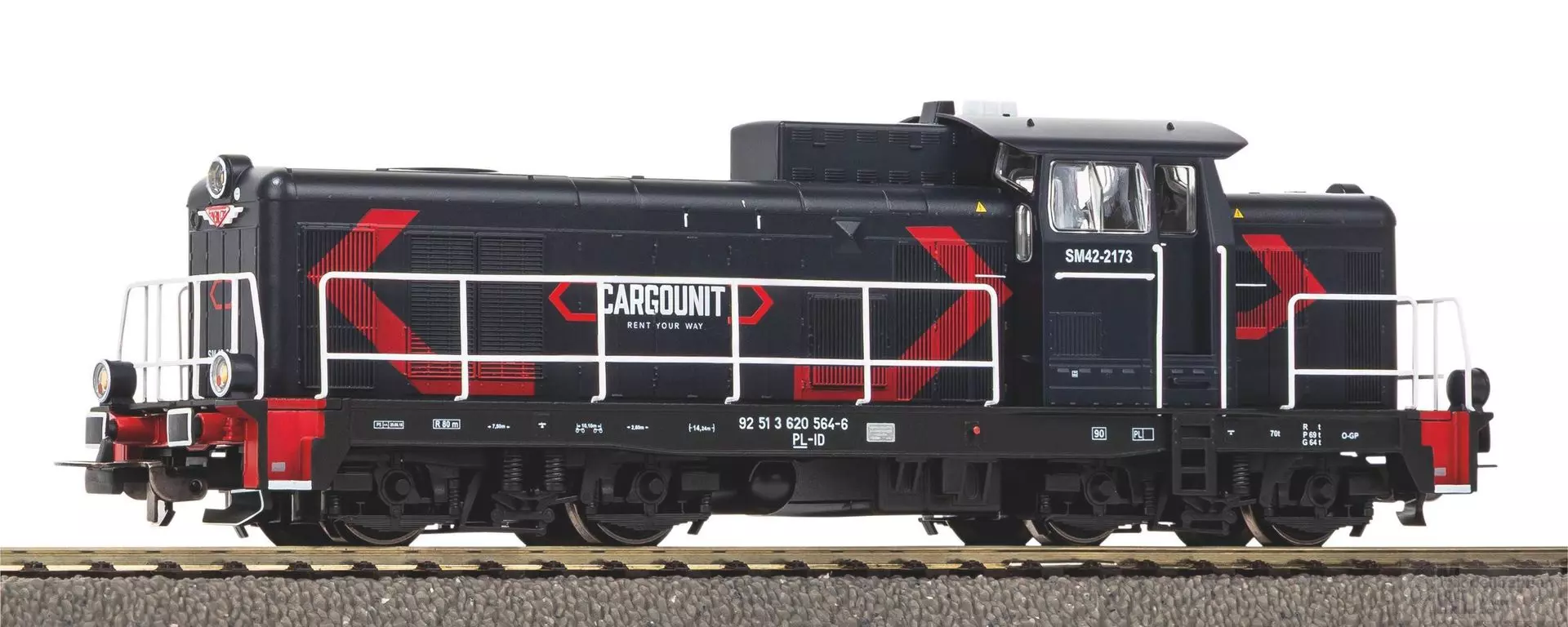 Piko 59276 - Diesellok SM42 CargoUnit Ep.VI H0/GL