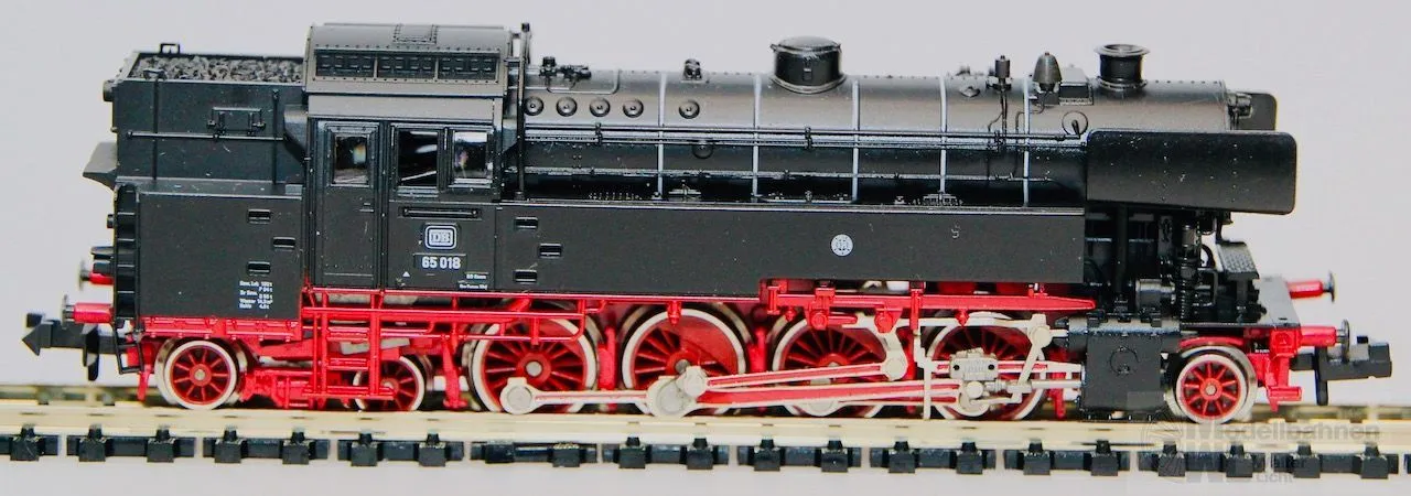 Fleischmann 7025 - FLEISCHMANN - Dampflok BR 65 018 DB Ep.III mit Faulhabermotor N 1:160