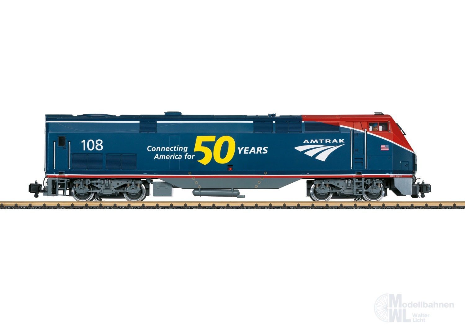 LGB 20494 - Diesellok P42 Dash 8 Phase III Amtrak Ep.VI 50 Jahre Spur G 1:22,5 Sound