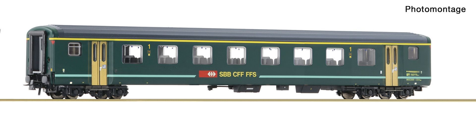 Roco 6200281 - 1. Kl. Personenwagen EW II SBB