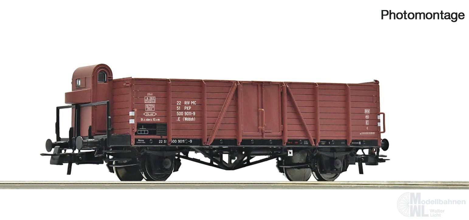 Roco 6600217 - Güterwagen offen PKP Ep.IV H0/GL