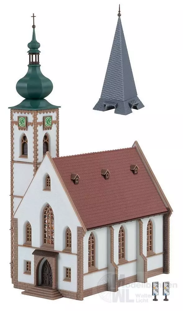 Faller 231726 - Dorfkirche N 1:160