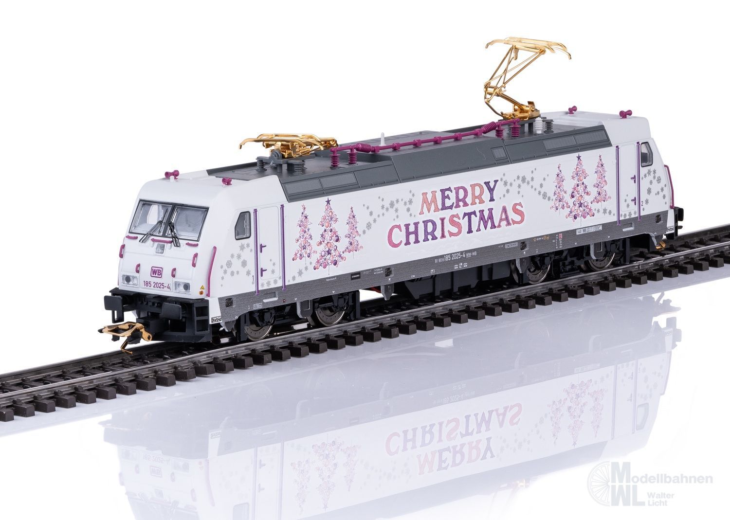 Märklin 36025 - Weihnachtslok 2025 BR 185.2 Ep.VI H0/WS