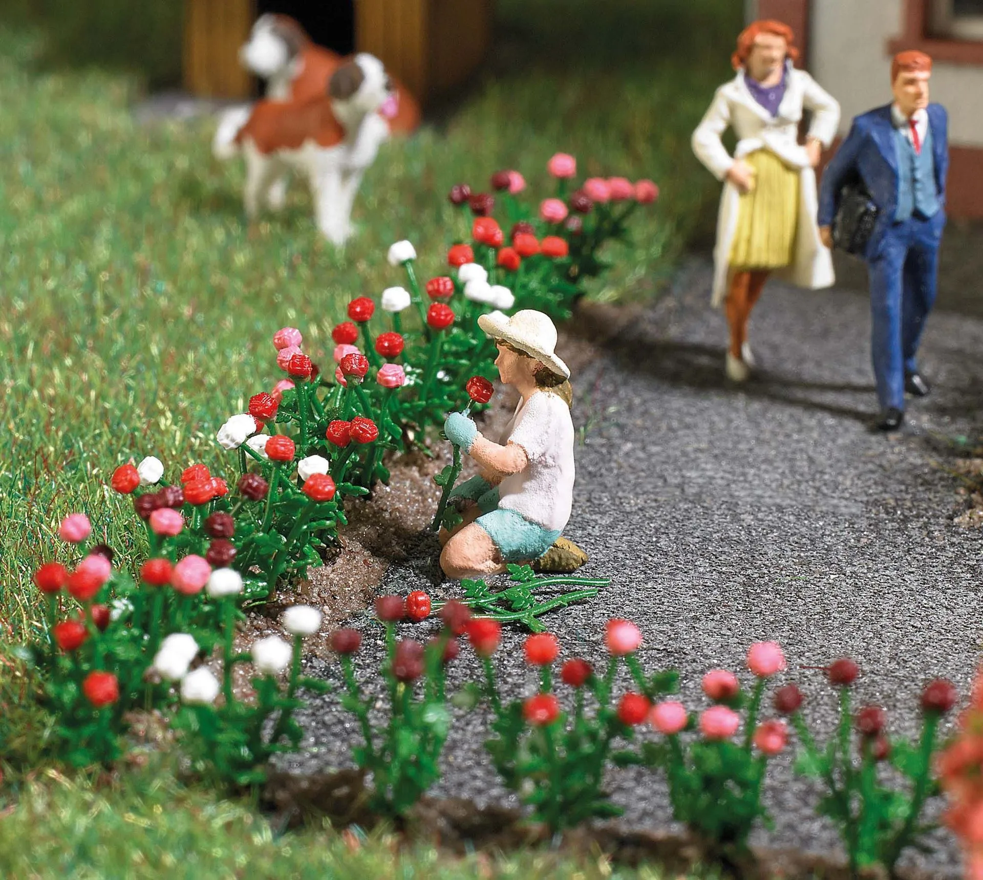Busch 7878 - Rosenpflückerin H0 1:87