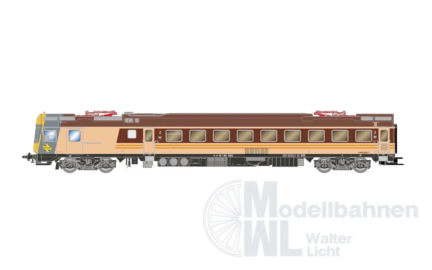 Electrotren 2021 - Triebzug Reihe 444-503 RENFE Ep.IV Estrella H0/GL