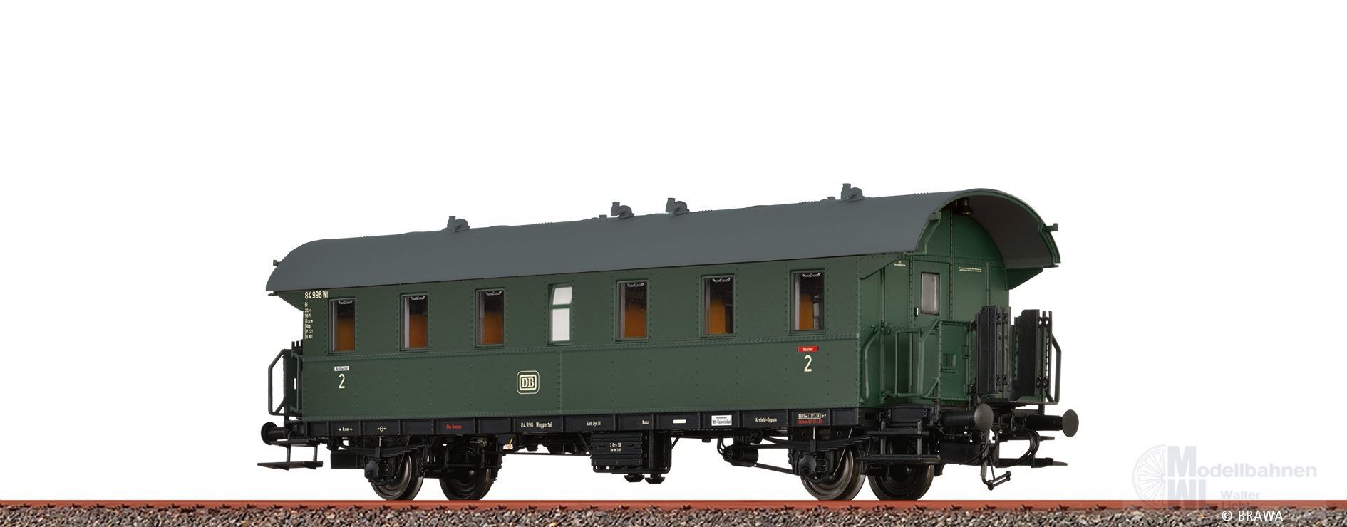 Brawa 46784 - Personenwagen DB Ep.III Bi-28 H0/WS Basic+ LED Brawa 46784 - Personenwagen DB Ep.III Bi-28 H0/WS Basic+ LED