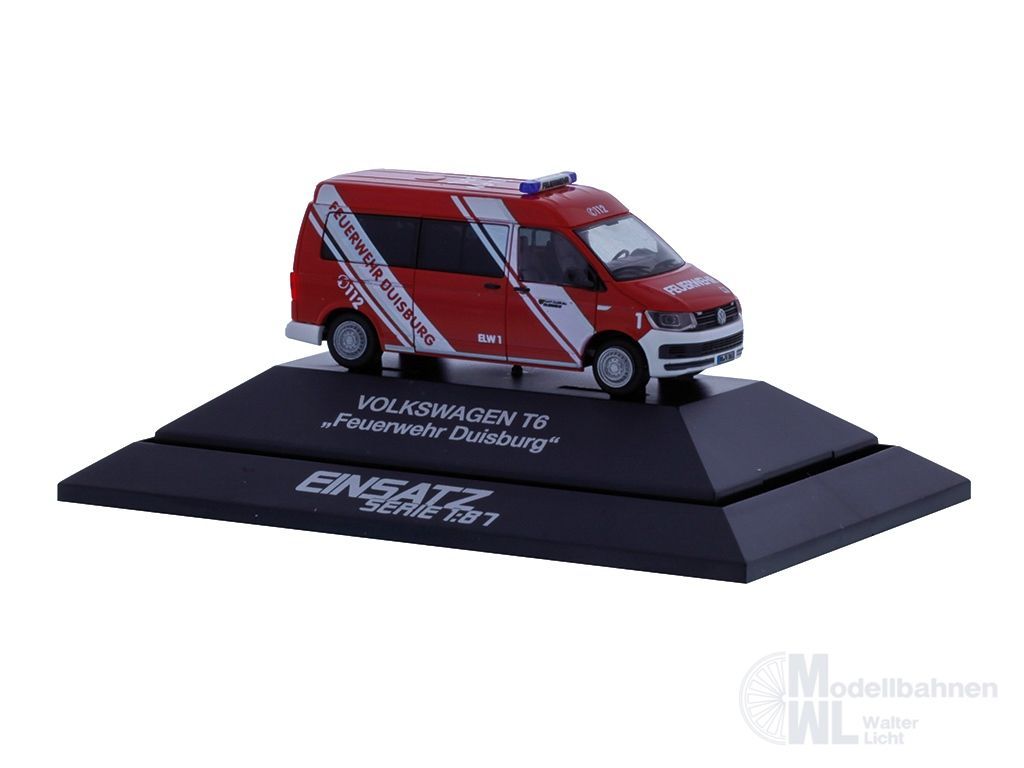 Rietze 53778 - Volkswagen T6 FW Duisburg H0 1:87 Rietze 53778 - Volkswagen T6 FW Duisburg H0 1:87