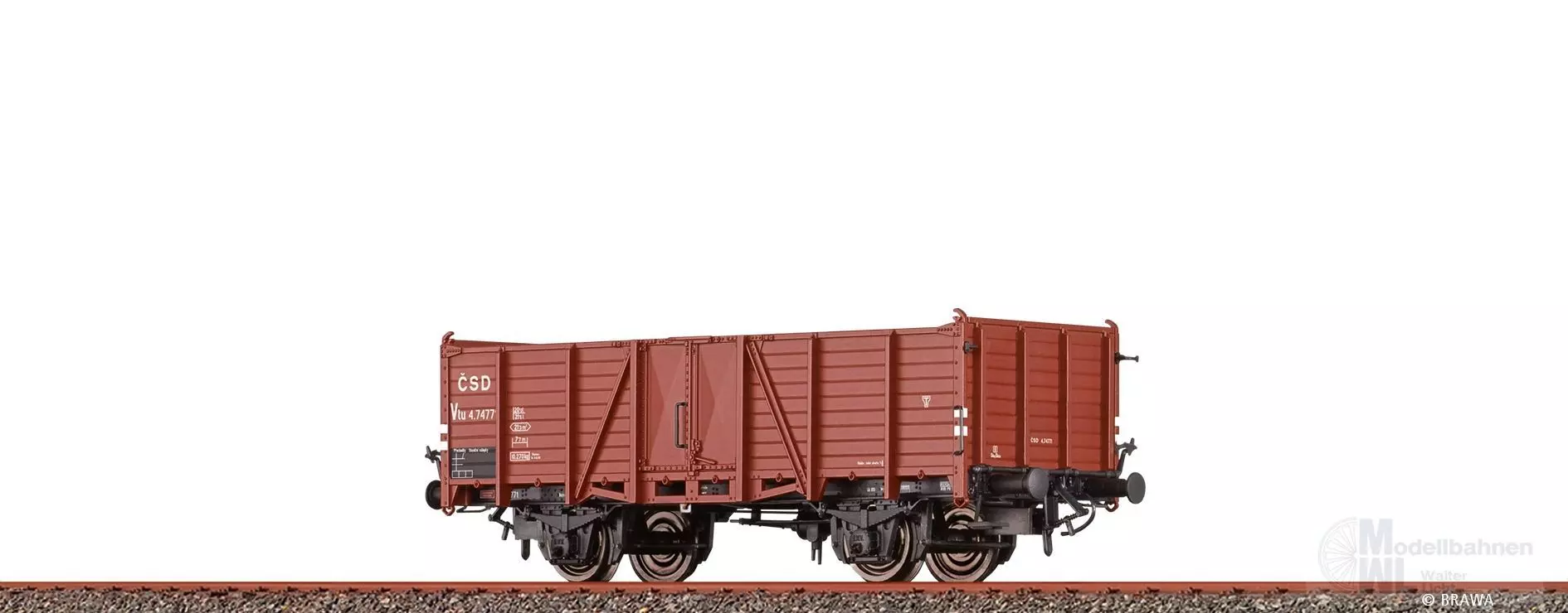 Brawa 48452 - Güterwagen offen CSD Ep.III Vtu 4.74771 H0/GL