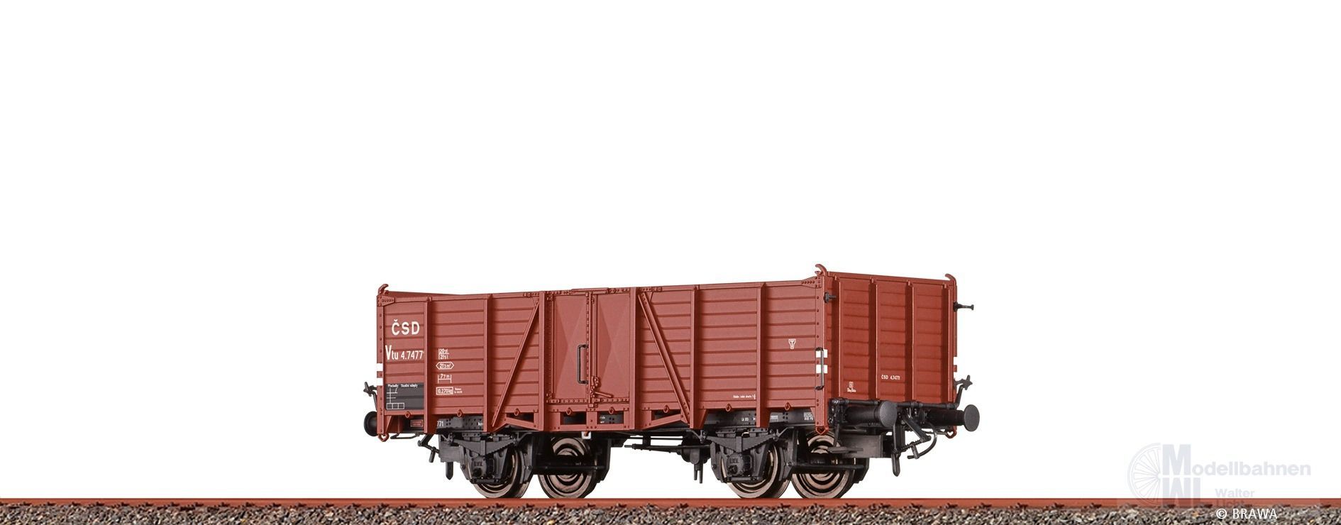 Brawa 48452 - Güterwagen offen CSD Ep.III Vtu 4.74771 H0/GL