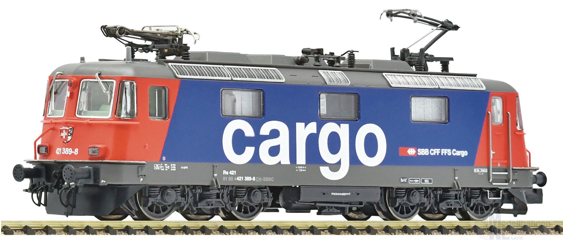 Fleischmann 732402 - E-Lok BR 421 389-8 SBB Cargo Ep.VI N 1:160