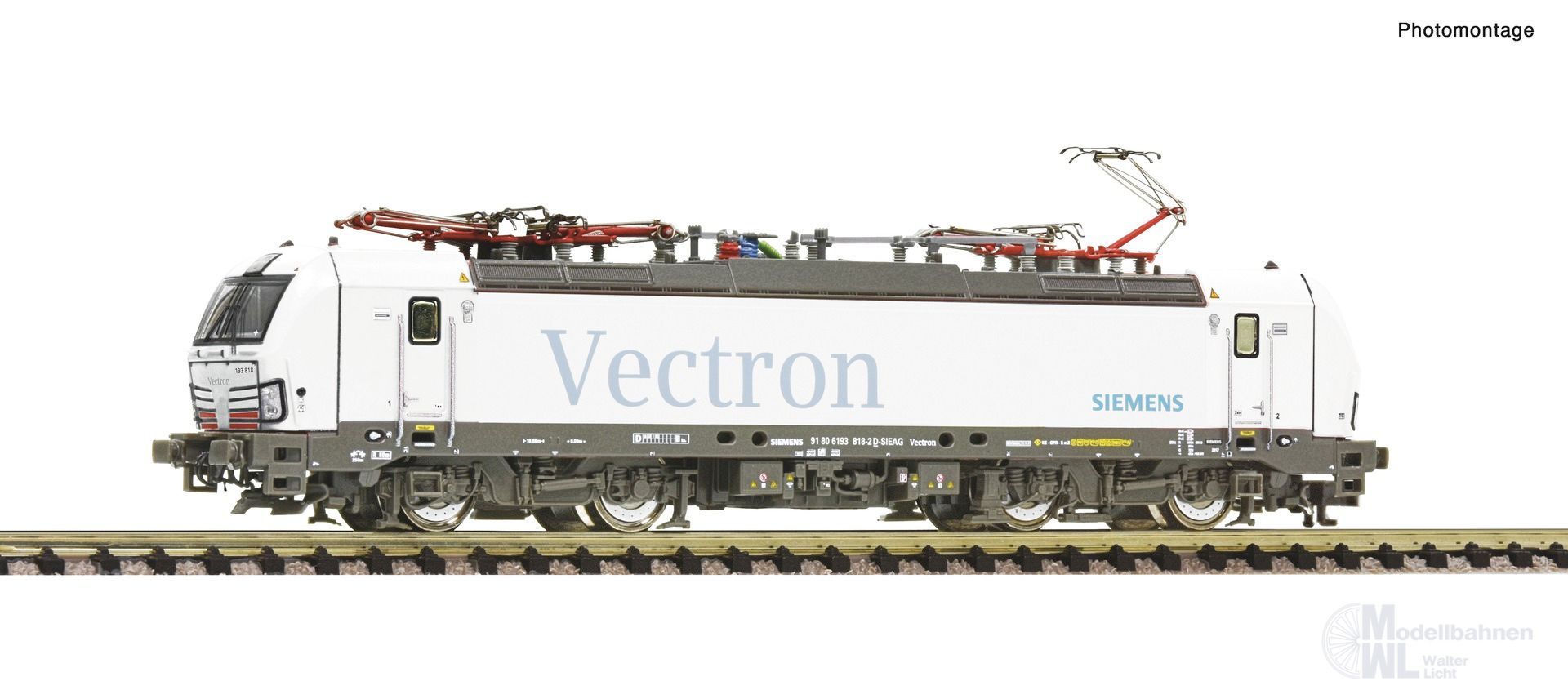 Fleischmann 7570011 - E-Lok BR 193 818-2 SIEMENS Ep.VI N 1:160 Sound Fleischmann 7570011 - E-Lok BR 193 818-2 SIEMENS Ep.VI N 1:160 Sound