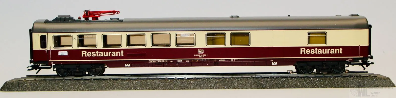 Märklin 42973 - MÄRKLIN - Schnellzugwagen DB Ep.IV Südwind Restaurant H0/WS