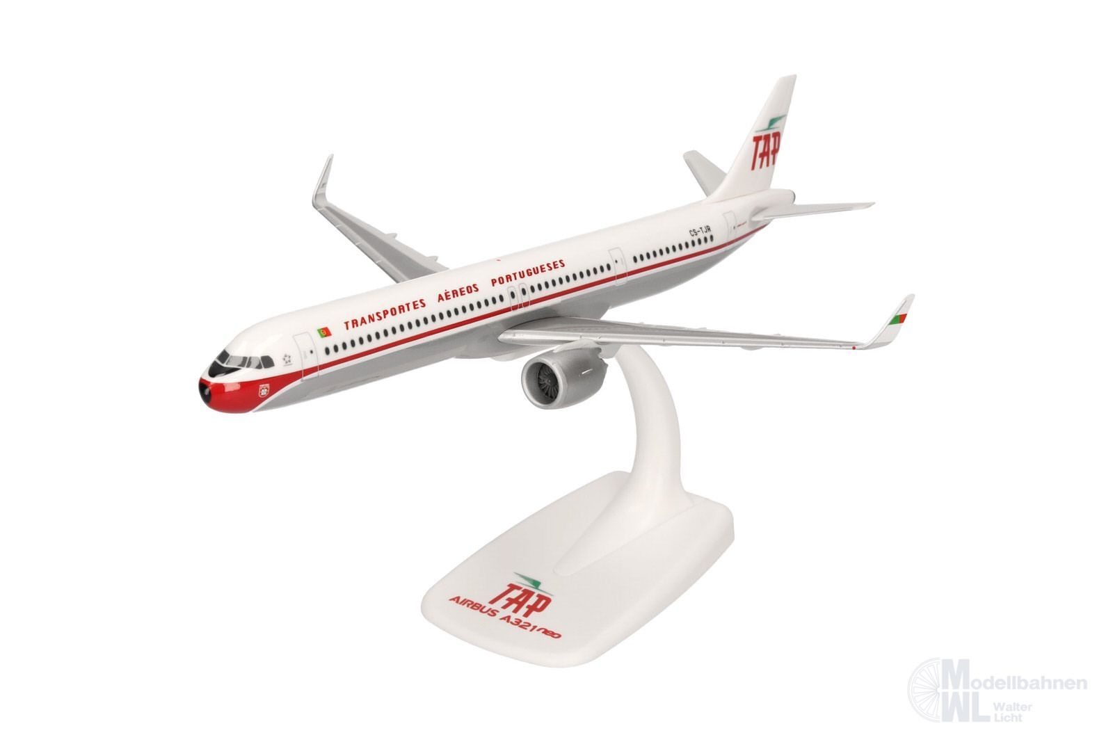 Herpa 613316 - Airbus A321neo TAP Air Portugal Retro 75th Anniversary colors 1:200