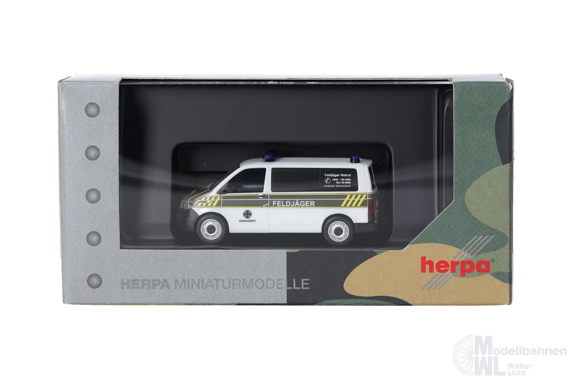 Herpa 700900 - VW T 6.1 Bus Feldjäger weiß H0 1:87