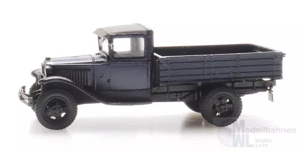 ARTITEC b.v. 387497 - Ford Model AA Pritschen-Lkw Dunkelblau H0 1:87