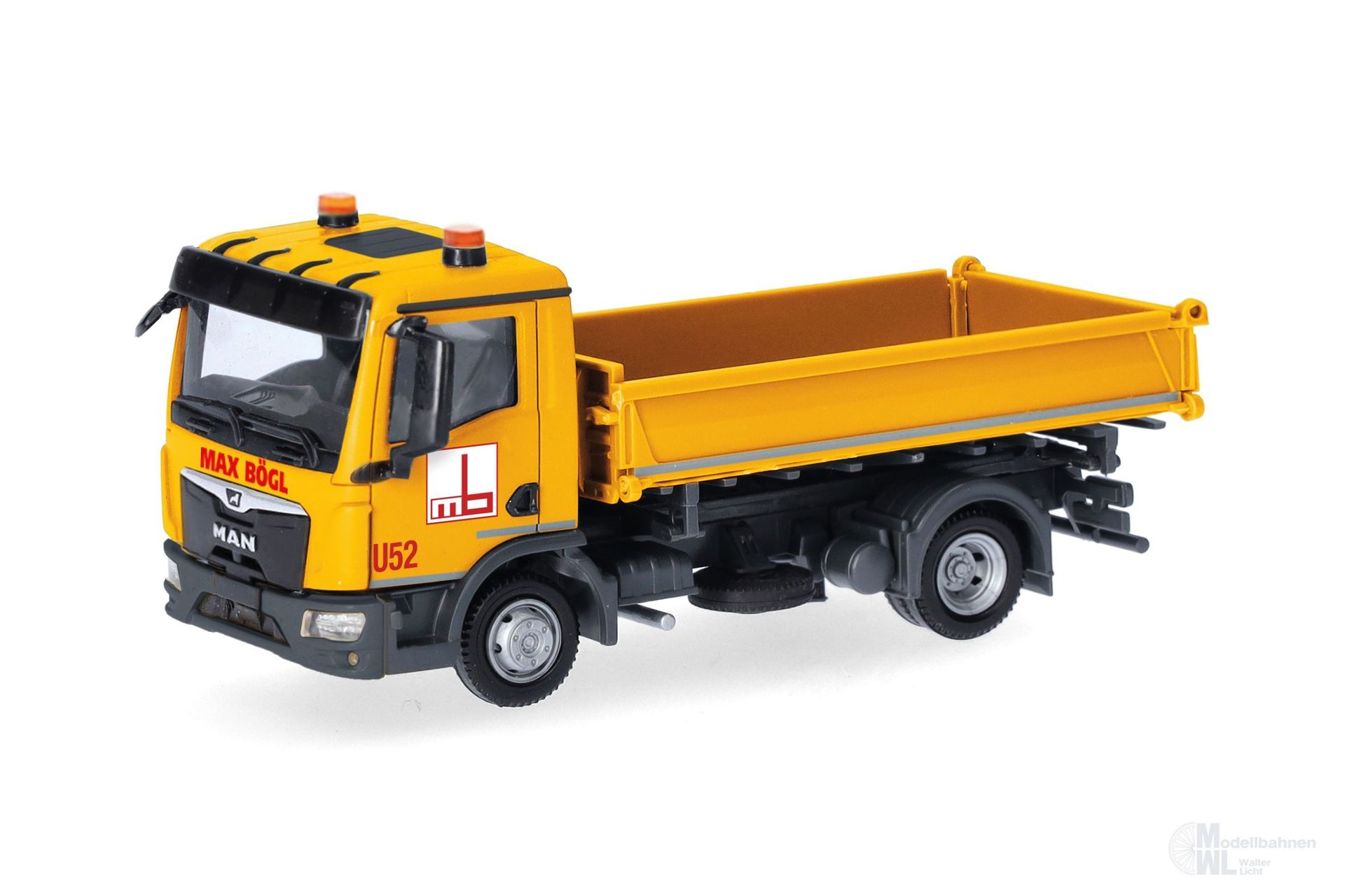 Herpa 319867 - MAN TGL CC 3-S Kipper Max Bögl H0 1:87 Herpa 319867 - MAN TGL CC 3-S Kipper Max Bögl H0 1:87