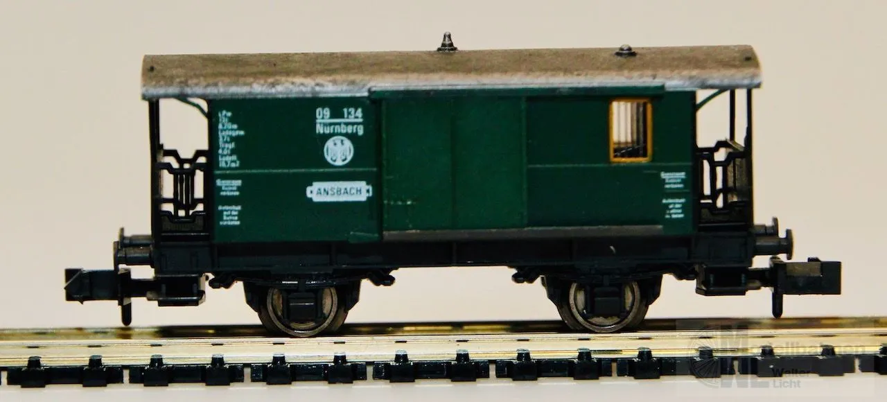 Fleischmann 8055 - FLEISCHMANN - Gepäckwagen DRG Ep.II N 1:160