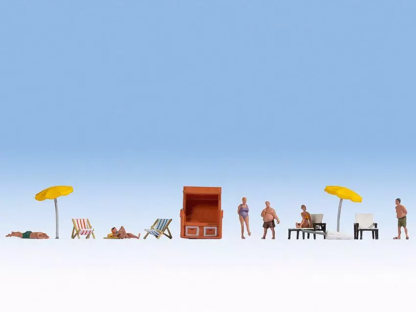 Noch 16205 - Figuren-Themenwelt Beim Baden H0 1:87