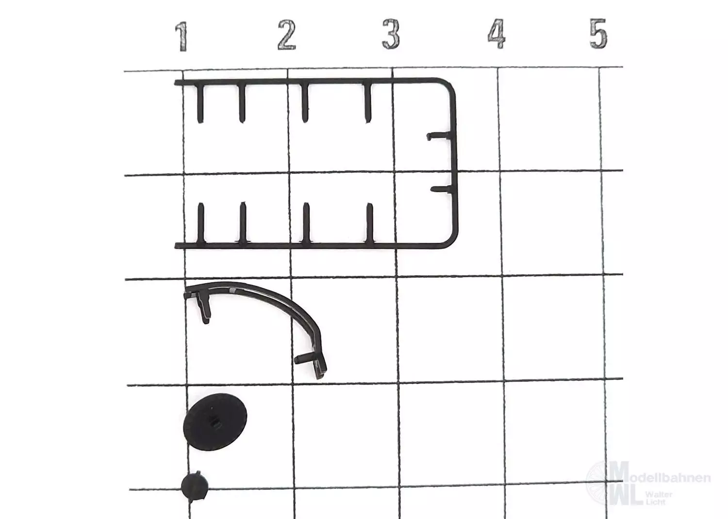 Märklin Ersatzeile E298905 - ERSATZTEIL: Leitern + Griffstangen Tender