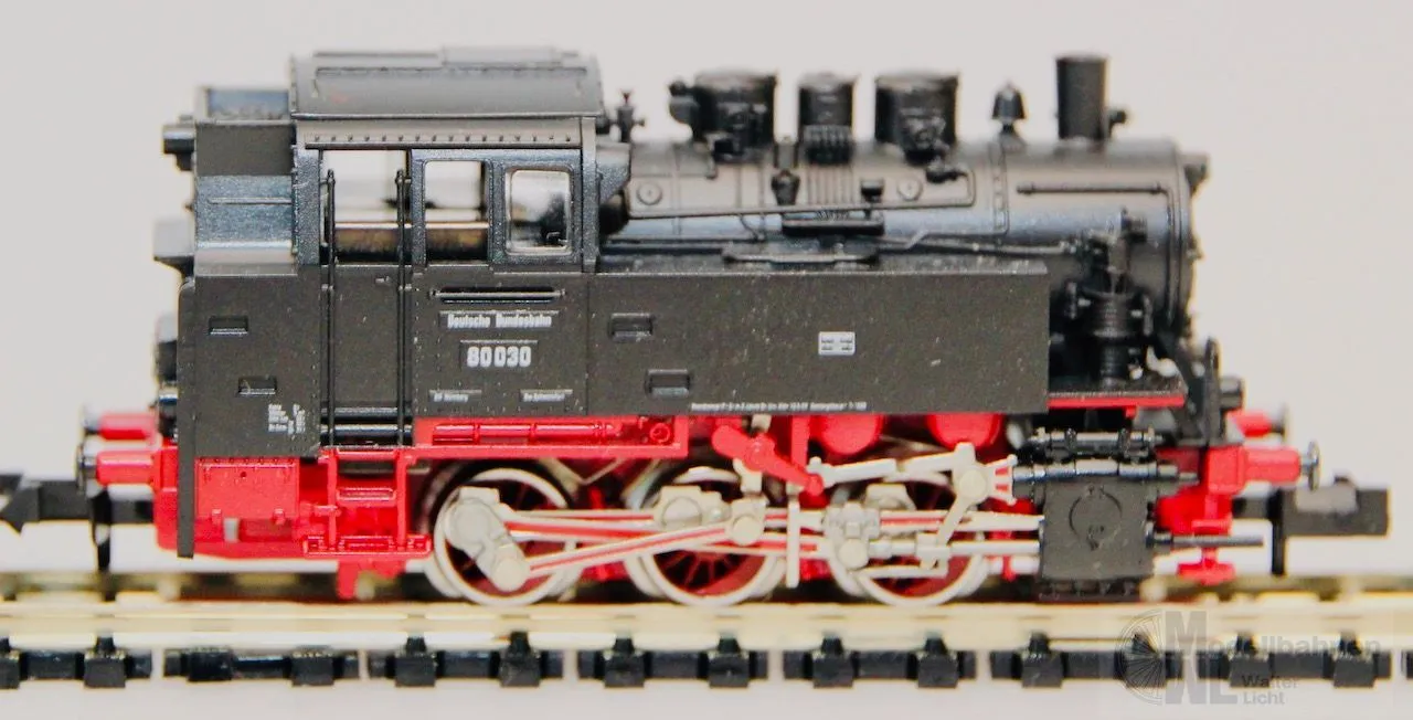 Fleischmann 7025 - FLEISCHMANN - Dampflok BR 80 030 DB Ep.III N 1:160