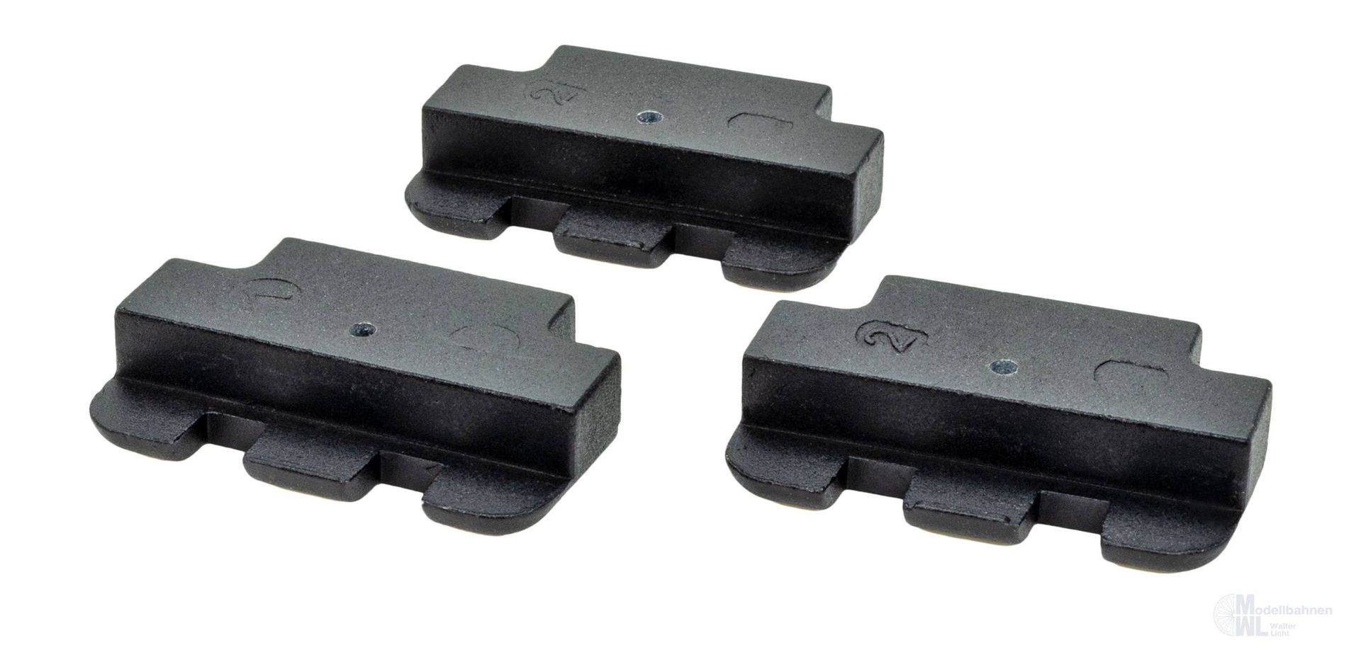 Viessmann 8428 - CarMotion Gewichte für Mercedes-Benz Actros 3 Stück H0 1:87