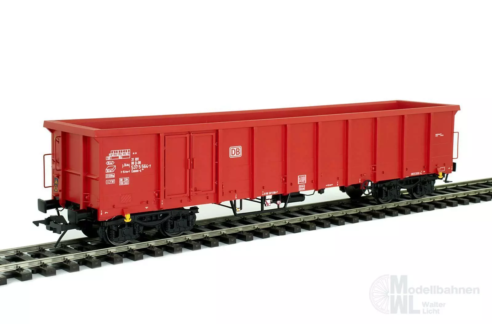 Lenz 42142-01 - Hochbordwagen DB Ep.V Eanos rot Spur 0