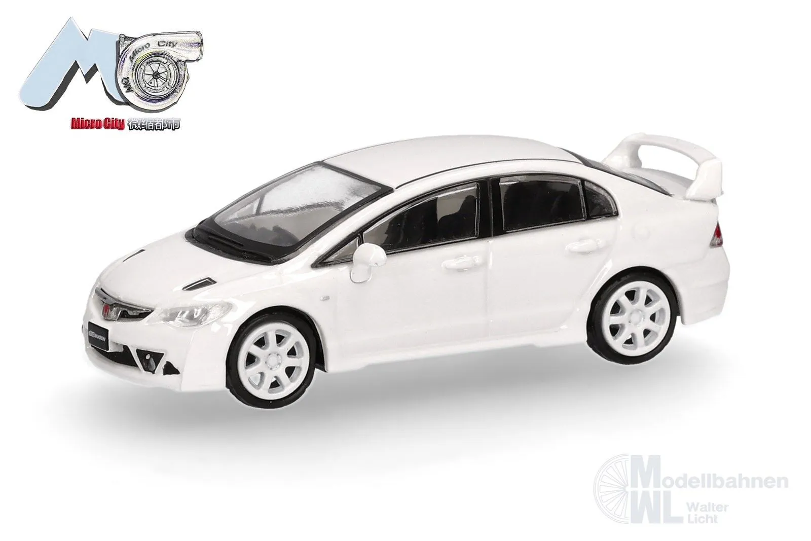 Herpa 87MC000099 - Honda Civic FD2 weiß H0 1:87