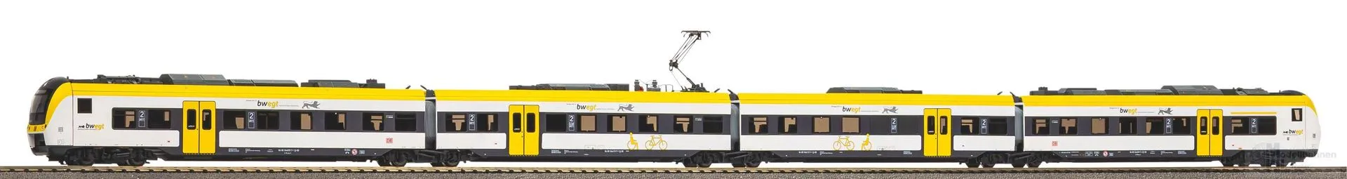 Piko 21754 - Triebzug BR 440 DB Ep.VI bwegt 4.tlg. H0/WS Sound