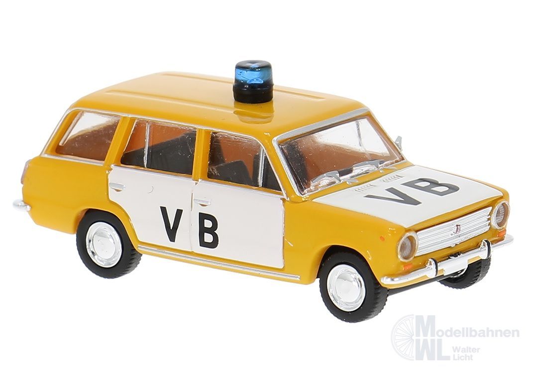 Brekina 27270 - Lada 2102 Kombi der tschechoslowakischen Polizei VB H0 1:87