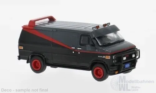 Brekina 90501 - Set mit GMC Vandura und Corvette C4 (PCX) H0 1:87