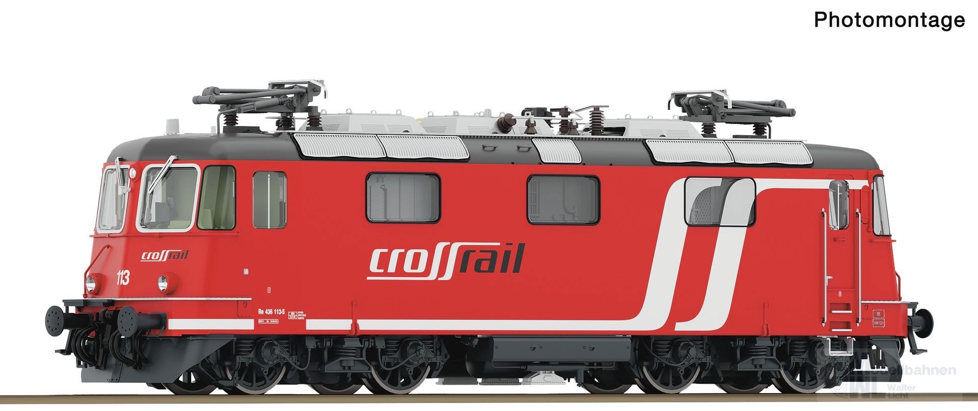 Roco 7520173 - E-Lok Re 436 113-5 Crossrail Ep.V/VI H0/WS Sound