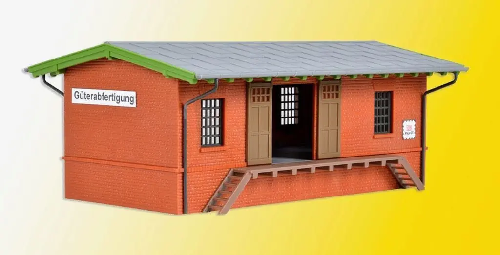 Kibri 39459 - Güterschuppen Burg-Spreewald H0 1:87