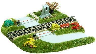 Busch 3210 - Bahnübergang H0 1:87