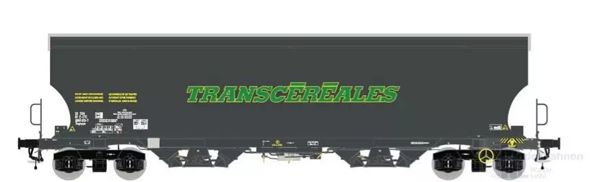LS Models 30597 - Silowagen Tagnpps TRANSCEREALES Ep.VI 2.Betriebsnummer H0/GL