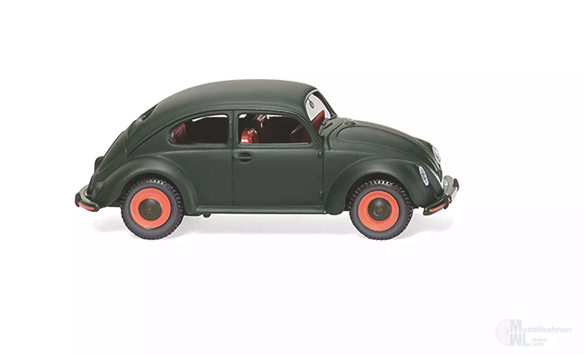 Wiking 083018 - VW Brezelkäfer - mattgrün H0 1:87