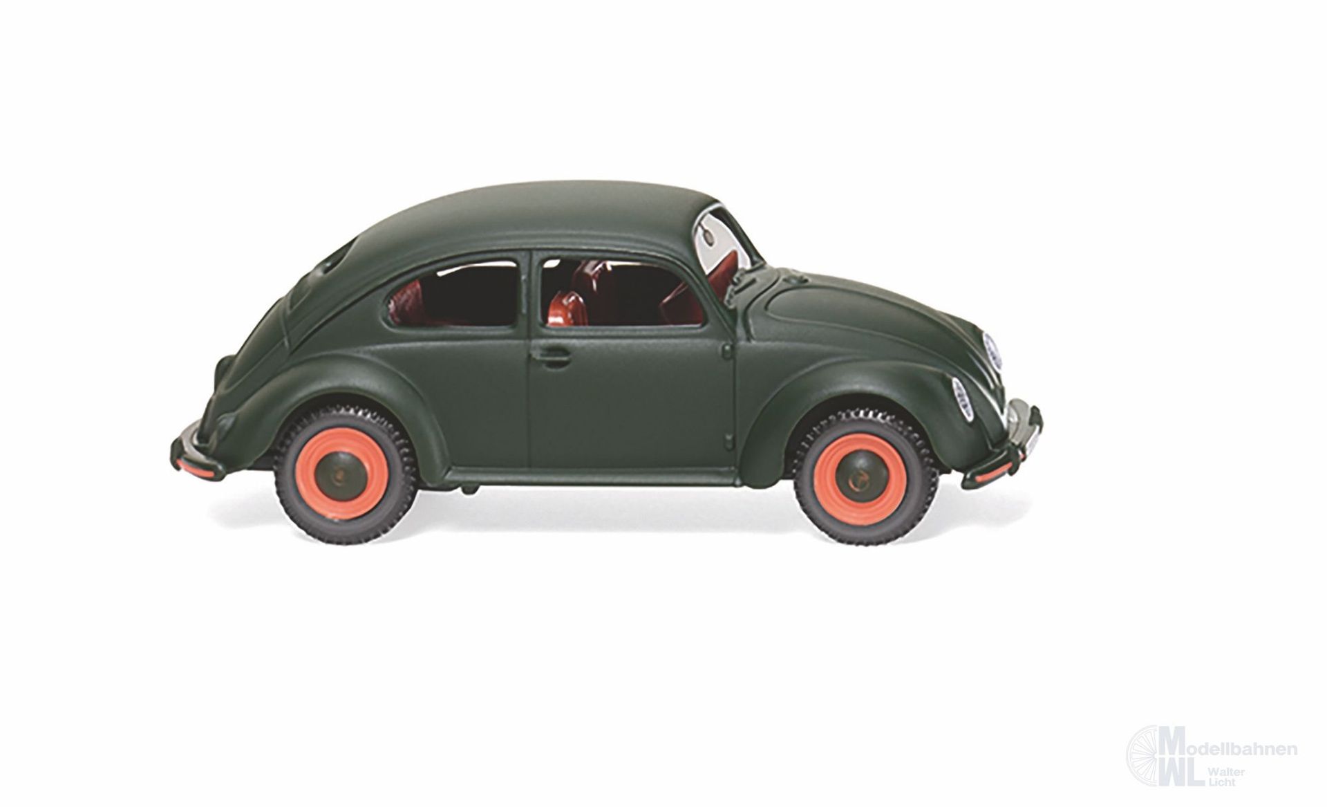 Wiking 083018 - VW Brezelkäfer - mattgrün H0 1:87