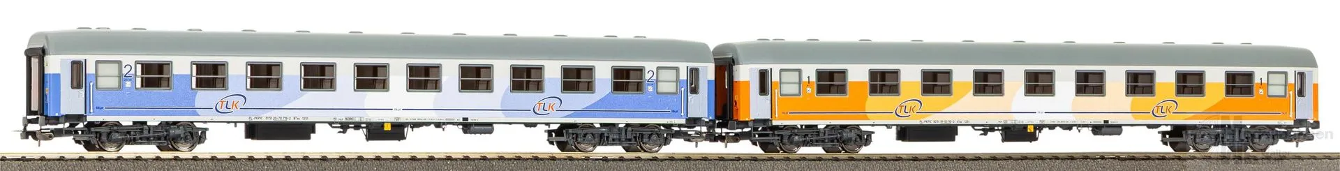 Piko 28336 - Schnellzugwagen Set PL-PKP IC Ep.VI 2.tlg. H0/GL