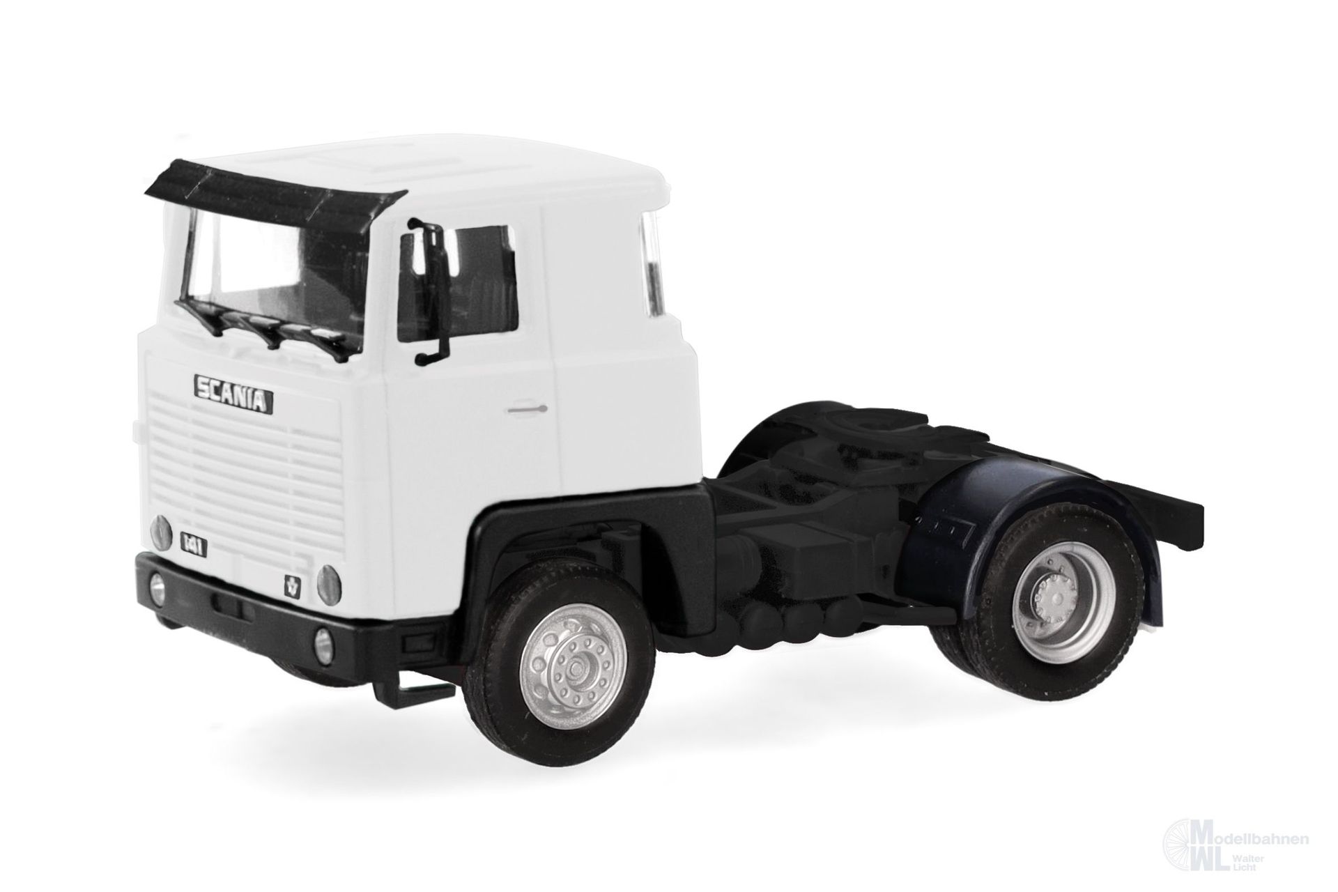 Herpa 318969-002 - Scania 141 Zugmaschine 2 achs weiß H0 1:87
