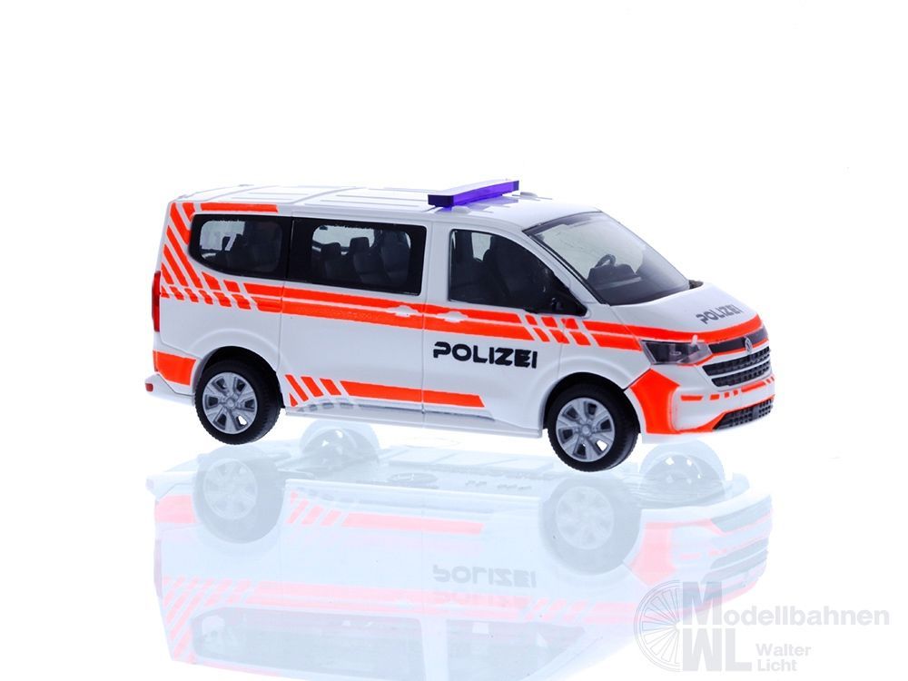 Rietze 52102 - Volkswagen Transporter T7 Polizei (CH) H0 1:87