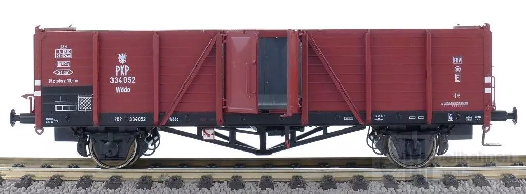 Exact Train 20304 - Güterwagen offen PKP Ep.III Villach H0/GL