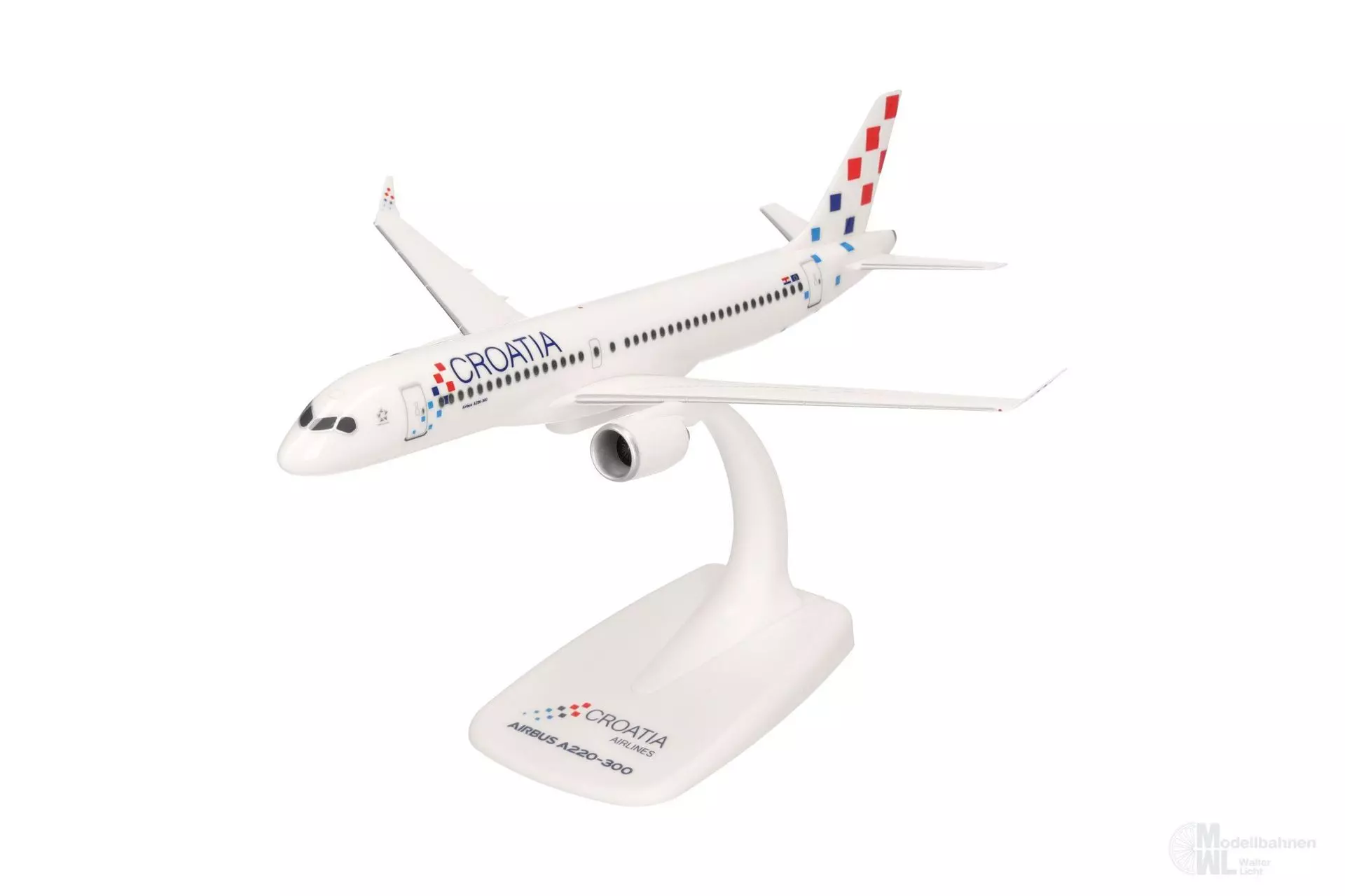 Herpa 614566 - Airbus A220-300 Croatia Airlines H0 1:200