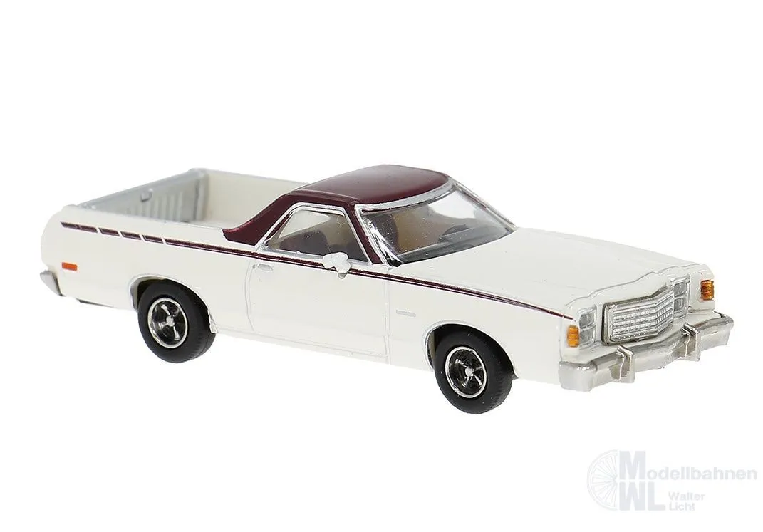 Brekina 18234 - Ford Ranchero weiß/rot H0 1:87