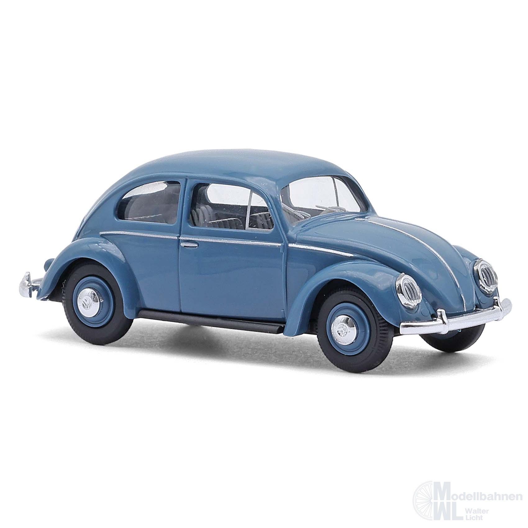 Busch 52950 - VW Käfer Ovalfenster blau H0 1:87