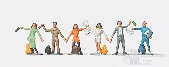 Merten Figuren 212521 - Abfall-Entsorger H0 1:87