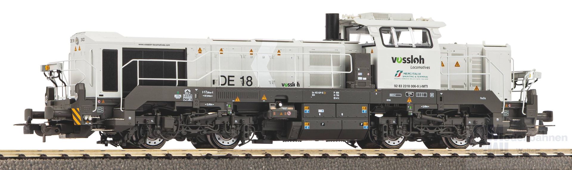 Piko 52365 - Diesellok DE 18 Mercitalia Ep.VI H0/GL Sound