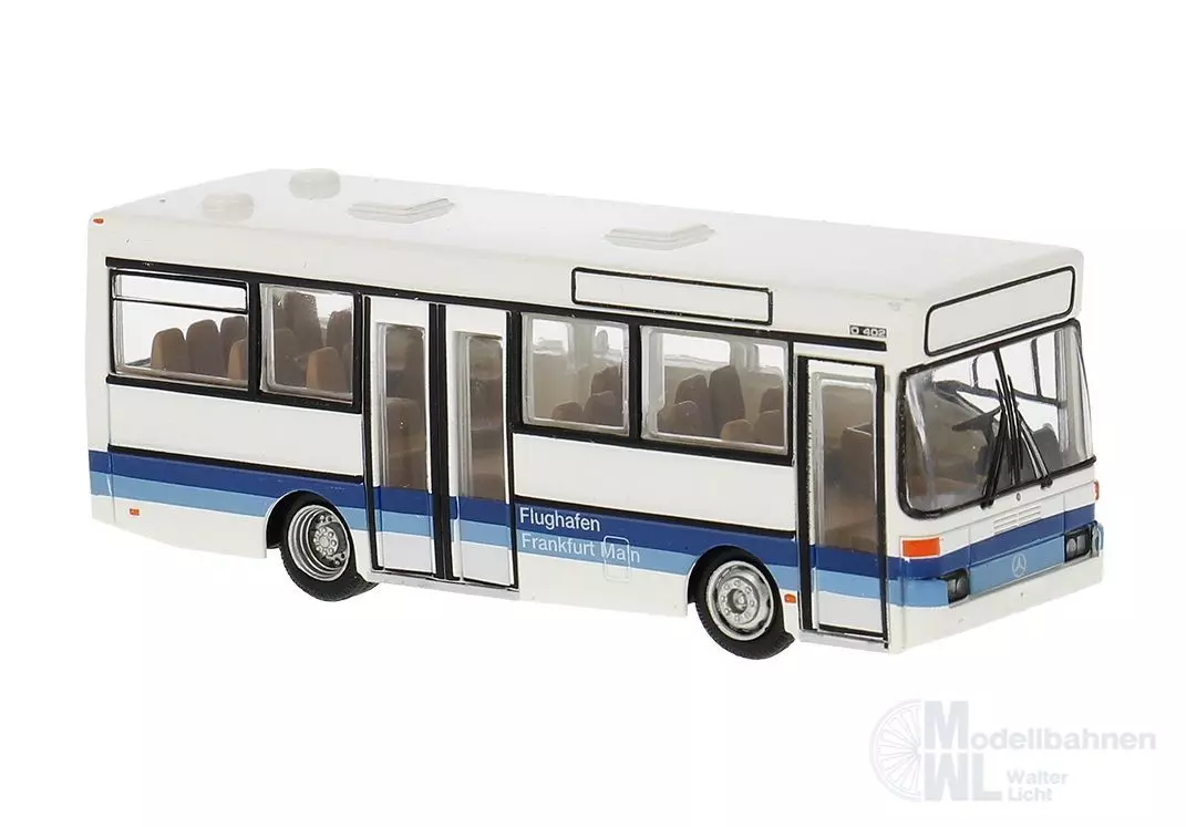 Brekina 52280 - Mercedes-Benz O 402 vom Flughafen Frankfurt H0 1:87